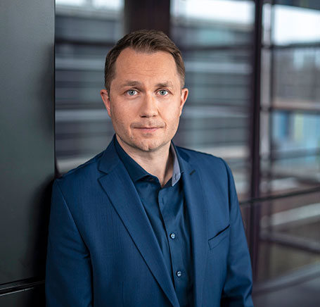 Porträt von Christian Grope, Director Corporate Affairs, Amgen GmbH.